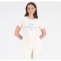 NEW BALANCE Damen Kapuzensweat NB Essentials Graphic Athletic Fit Short Sleeve von New Balance