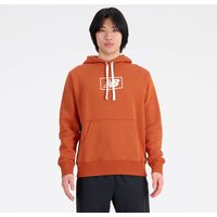 NEW BALANCE Herren Kapuzensweat Essentials Brushed Back Hoodie von New Balance