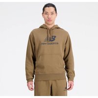 NEW BALANCE Herren T-Shirt Essentials Stacked Logo French Terry Hoodie von New Balance