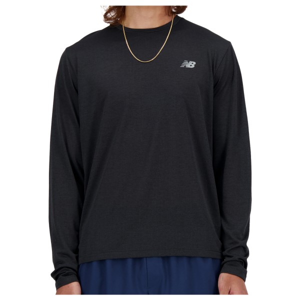 New Balance - Athletics Run L/S - Laufshirt Gr XXL schwarz von New Balance