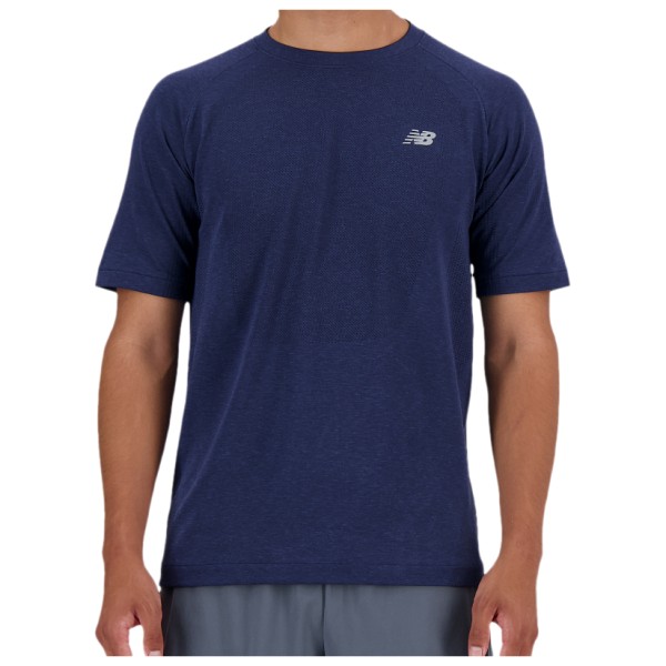 New Balance - Athletics Seamless T-Shirt - Funktionsshirt Gr S blau von New Balance