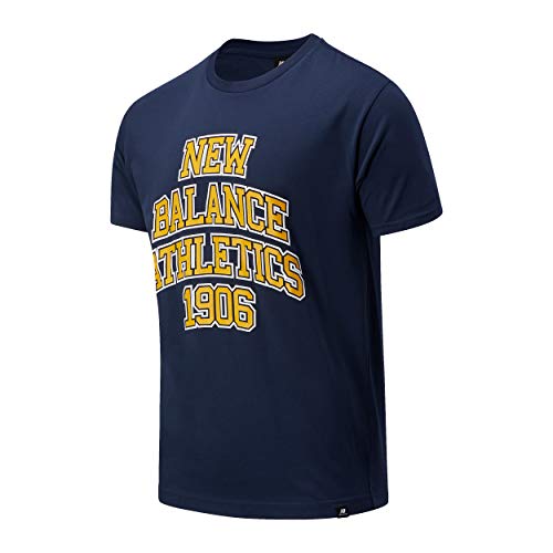 New Balance Athletics Varsity Spec T-Shirt Herren dunkelblau, S von New Balance