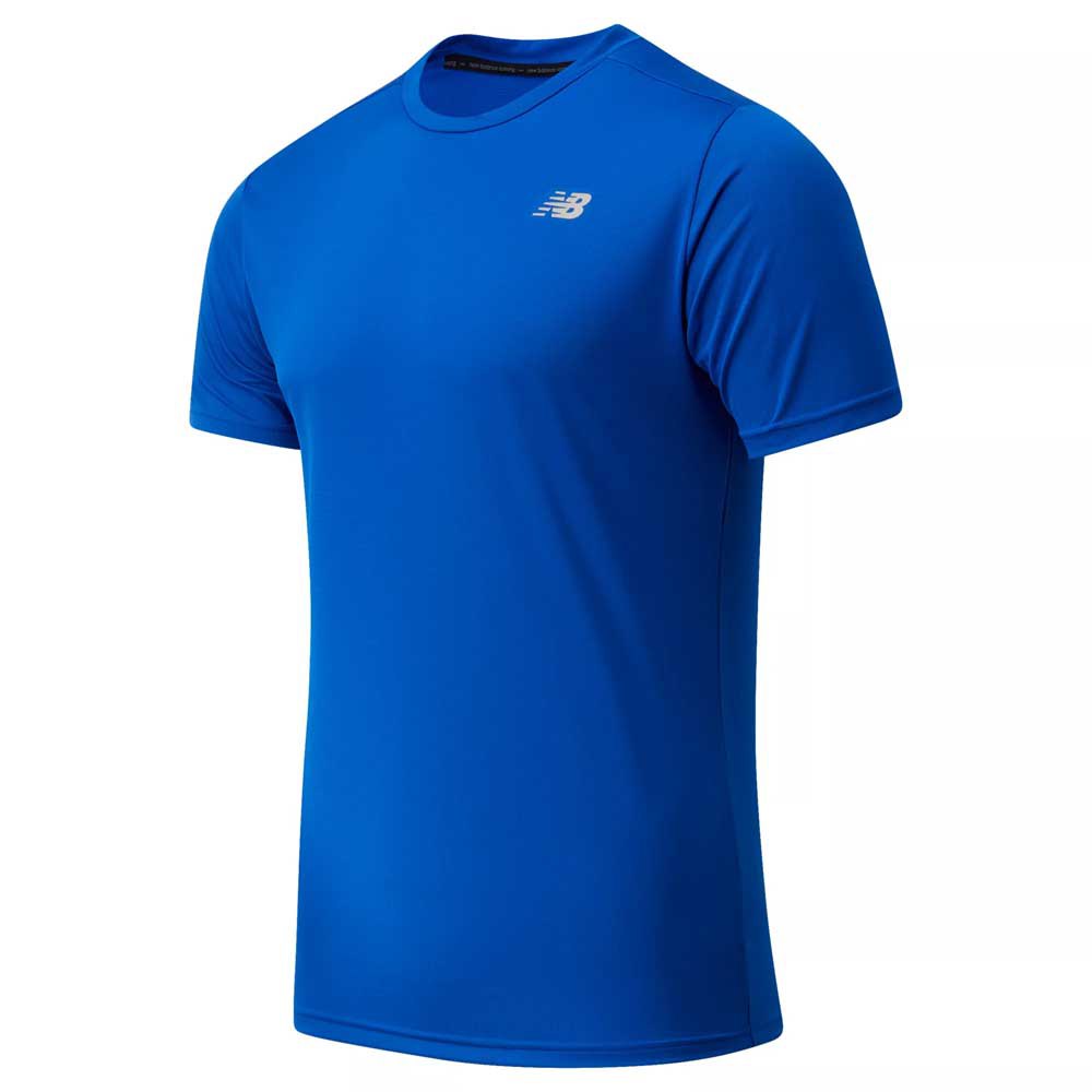 New Balance Core Short Sleeve T-shirt Blau L Mann von New Balance
