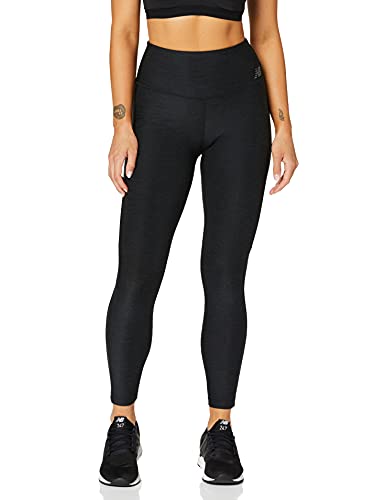 New Balance Damen Sport Spacedye 7/8 Pocket Tight Pants, Schwarz, XS von New Balance