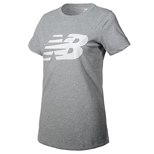 New Balance Damen Wt03816 T Shirt, Athletic Grey, XS EU von New Balance