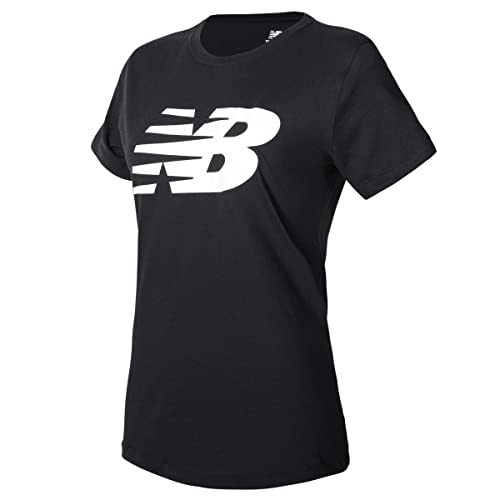 New Balance Damen WT03816 T-Shirt, Schwarz, XS von New Balance