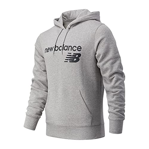 New Balance Herren Nb Classic Core Fleece Hoodie Top, Athletic Grey, XXL EU von New Balance