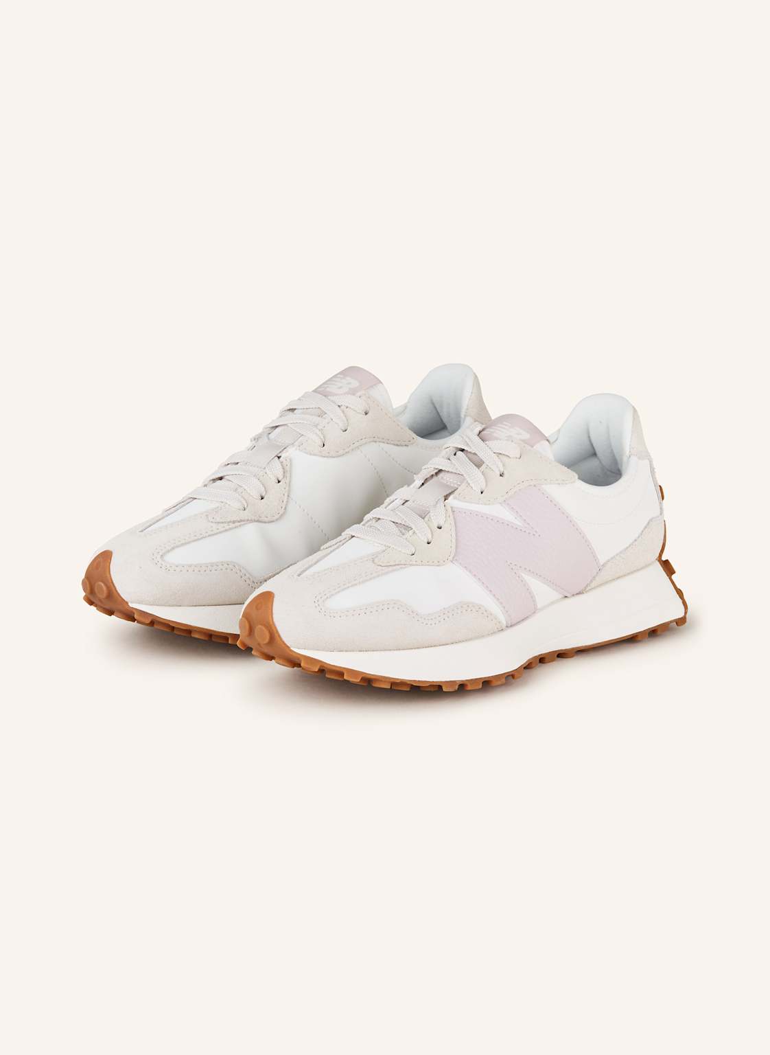 New Balance Sneaker 327 weiss von New Balance