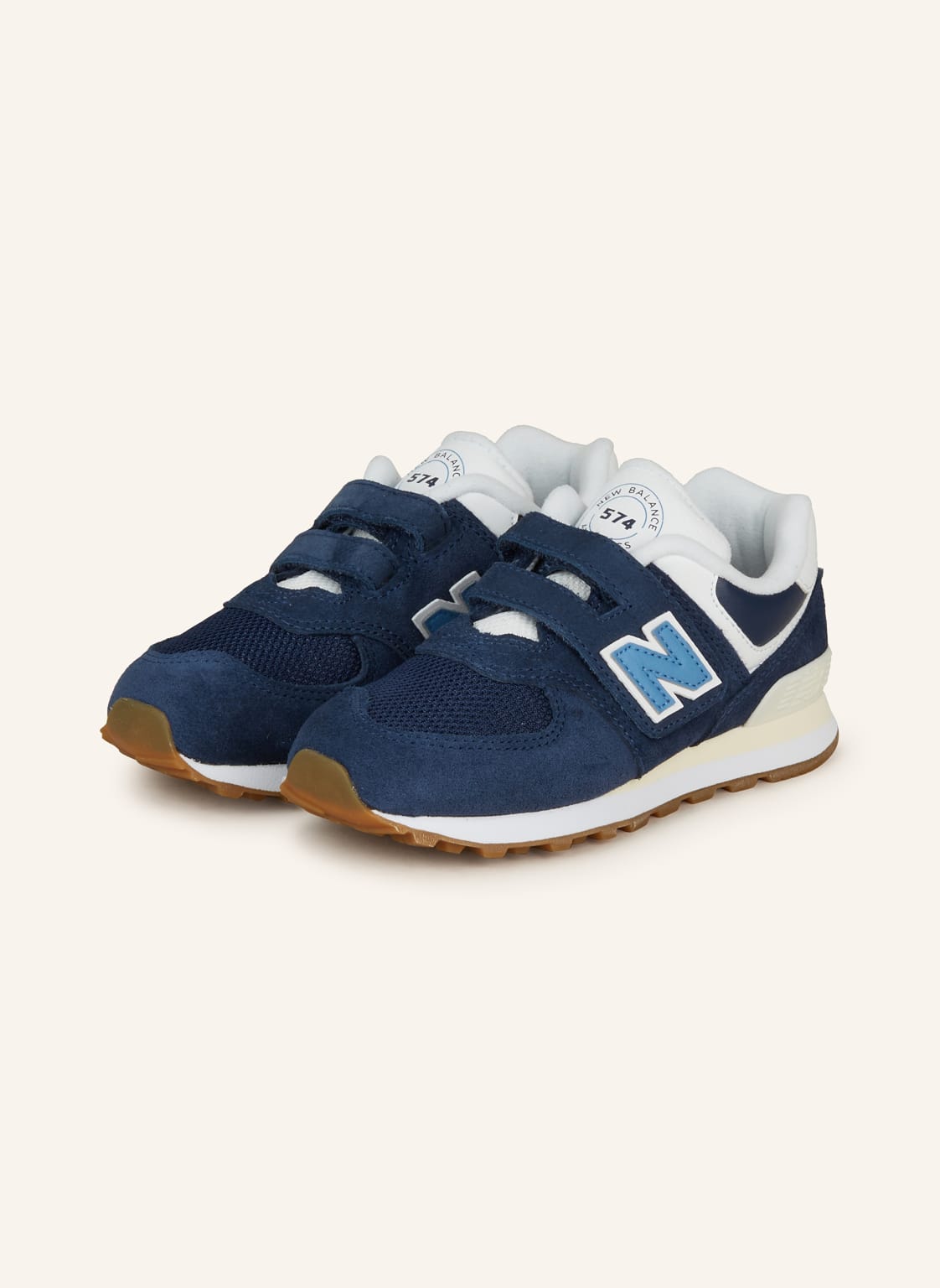 New Balance Sneaker 574 blau von New Balance