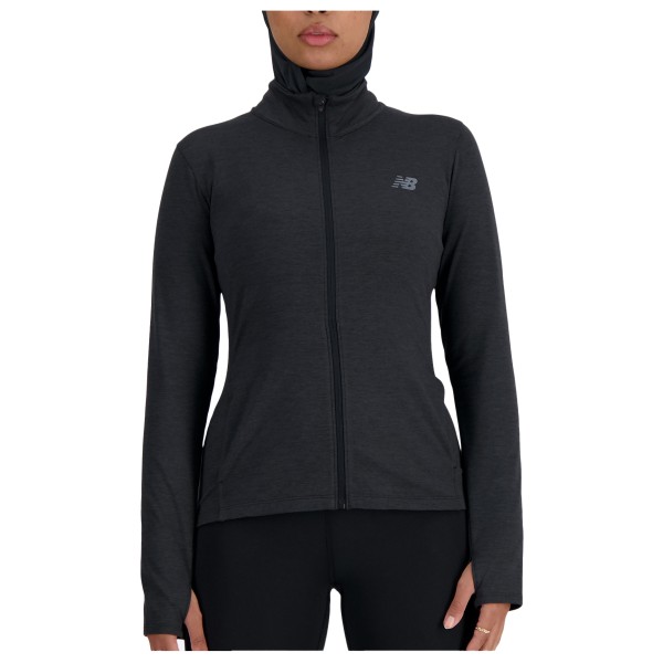 New Balance - Women's Space Dye Jacket - Sweat- & Trainingsjacke Gr L;M;S;XS schwarz von New Balance