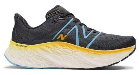 laufschuhe new balance fresh foam x more v4 schwarz blau gelb herren von New Balance