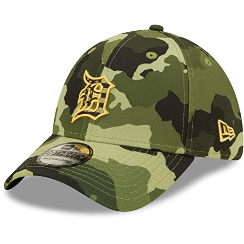 New Era 39Thirty Cap - Armed Forces Detroit Tigers - S/M von New Era