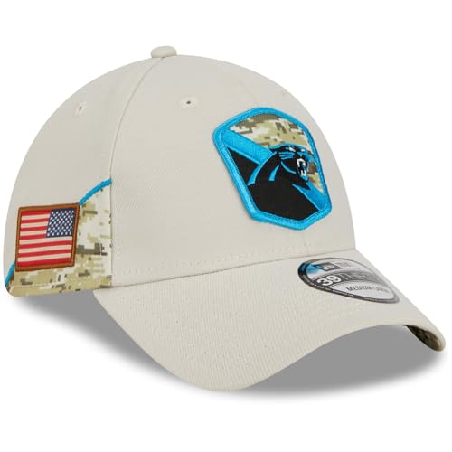 New Era 39Thirty Cap Salute to Service Carolina Panthers - S von New Era