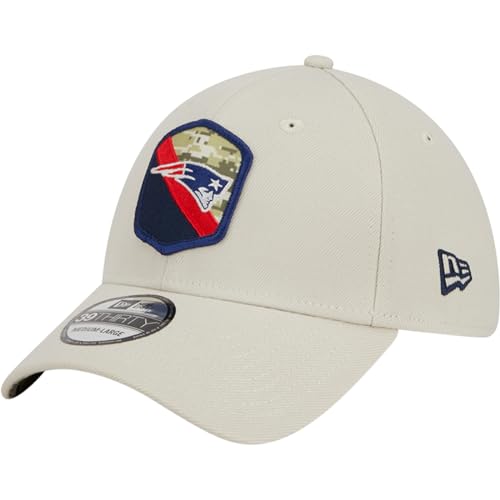 New Era 39Thirty Cap Salute to Service New England Patriots von New Era