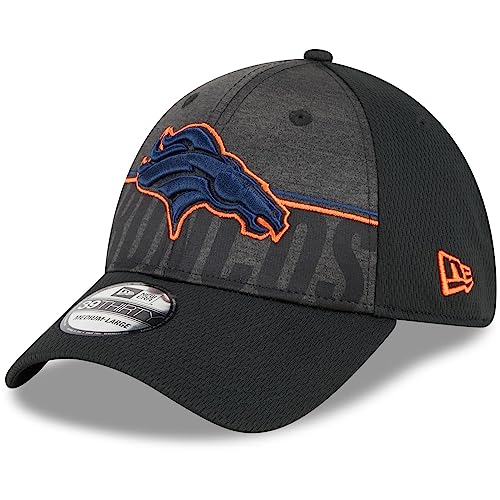 New Era 39Thirty Cap - Training 2023 Denver Broncos - S/M von New Era