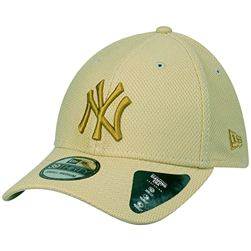 New Era 39Thirty Diamond Cap - New York Yankees Gold - L/XL von New Era