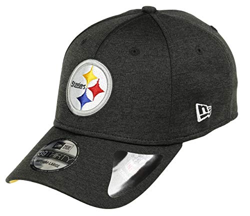 New Era 39Thirty Stretch Cap - Shadow Pittsburgh Steelers - von New Era
