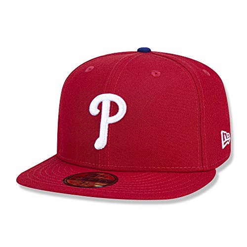 New Era 59Fifty Cap - Authentic Philadelphia Phillies, 7 1/8 von New Era