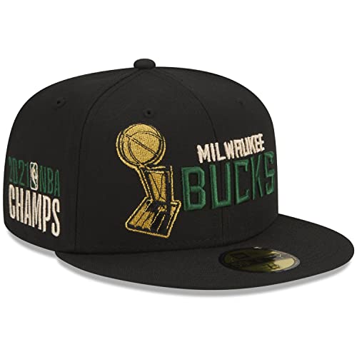 New Era 59Fifty Cap - NBA Champions Milwaukee Bucks - 6 7/8 von New Era