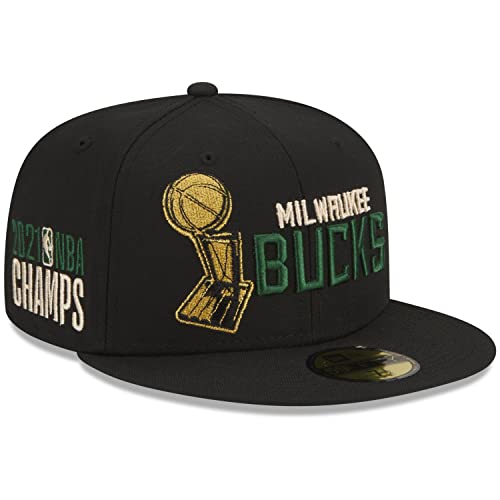 New Era 59Fifty Cap - NBA Champions Milwaukee Bucks - 7 3/4 von New Era