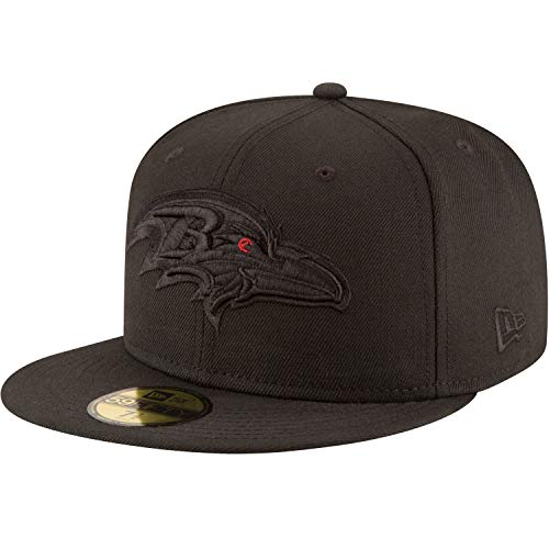 New Era 59Fifty Cap - NFL Black Baltimore Ravens - 7 7/8 von New Era