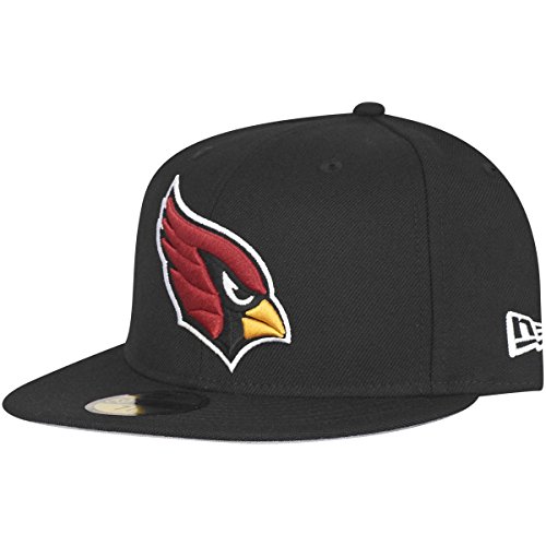 New Era 59Fifty Cap - NFL ON Field Arizona Cardinals schwarz, Gr. 7 1/8 von New Era