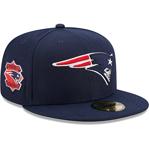New Era 59Fifty Cap Side Patch New England Patriots - 7 1/8 von New Era