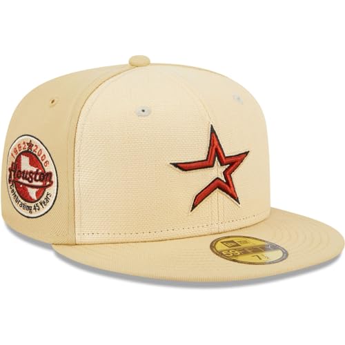 New Era 59Fifty Fitted Cap - Raffia Houston Astros - 6 7/8 von New Era