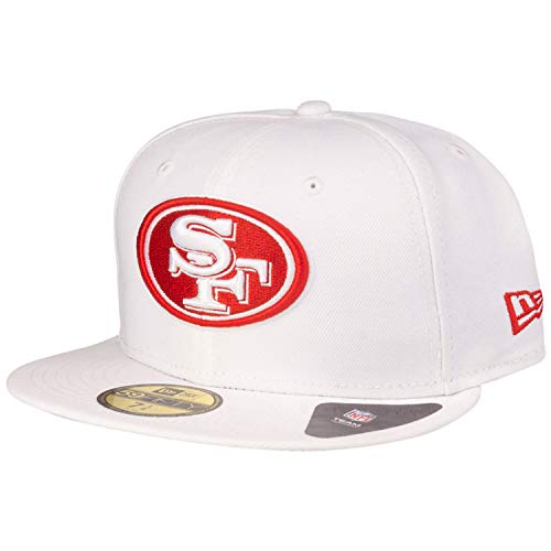 New Era 59Fifty Fitted Cap San Francisco 49ers weiß - 7 3/8 von New Era
