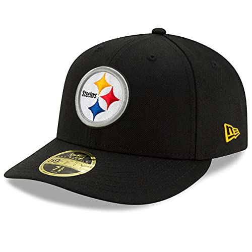 New Era 59Fifty Low Profile Cap - Pittsburgh Steelers - 7 14 von New Era
