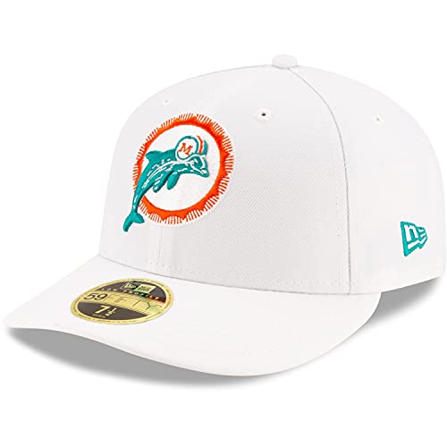 New Era 59Fifty Low Profile Cap Retro Miami Dolphins - 7 1/4 von New Era