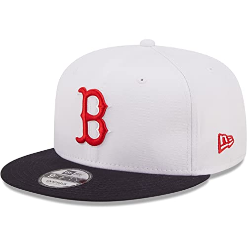 New Era 9Fifty Snapback Cap - Boston Red Sox weiß - S/M von New Era