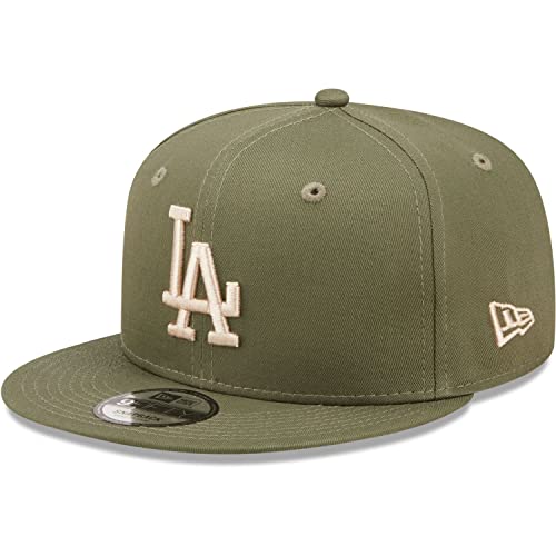 New Era 9Fifty Snapback Cap - Los Angeles Dodgers Oliv - S/M von New Era