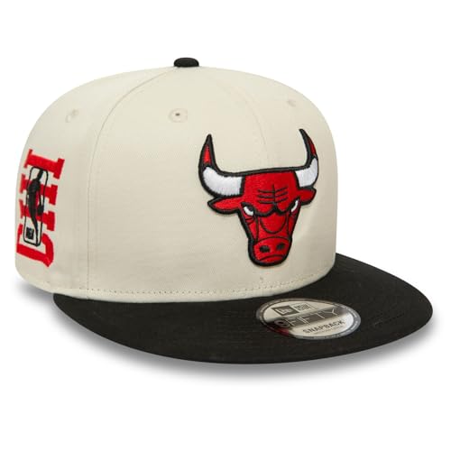 New Era 9Fifty Snapback Cap - NBA Chicago Bulls Ivory - M/L von New Era