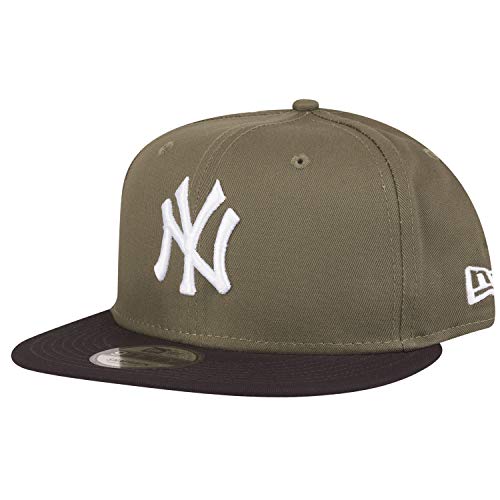New Era 9Fifty Snapback Cap - NY Yankees Oliv/schwarz M/L von New Era