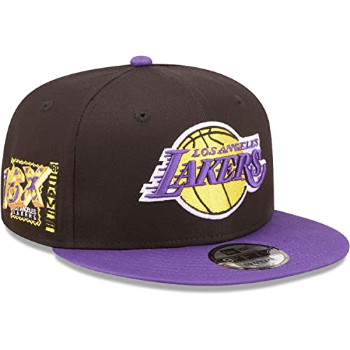 New Era 9Fifty Snapback Cap - Side Patch Los Angeles Lakers von New Era