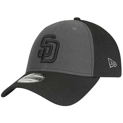 New Era 9Forty Cap - MLB San Diego Padres schwarz/Graphite von New Era