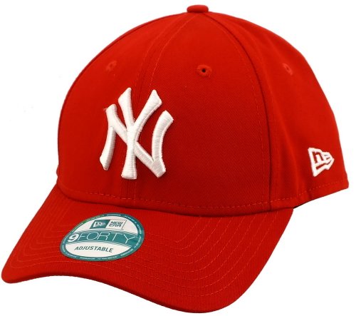 New Era 9Forty Strapback Cap - New York Yankees rot von New Era