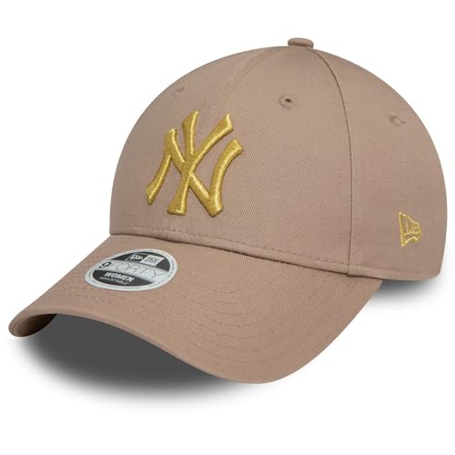 New Era 9Forty Damen Cap - METALLIC New York Yankees ash von New Era