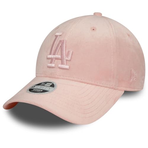 New Era 9Forty Damen Cap - Velour Los Angeles Dodgers rosa von New Era
