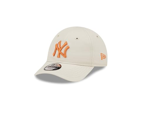 New Era New York Yankees MLB League Essential Stone Orange 9Forty Adjustable Kids Cap - Child von New Era