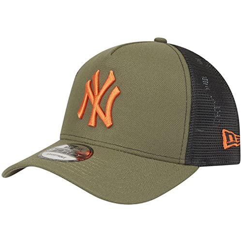 New Era 9Forty Snapback Trucker Cap - New York Yankees Oliv von New Era