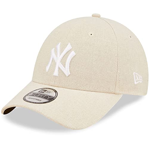 New Era 9Forty Strapback Cap - LEINEN New York Yankees beige von New Era
