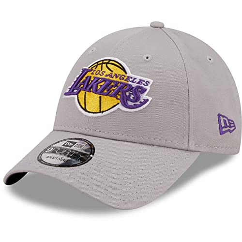 New Era 9Forty Strapback Cap - Los Angeles Lakers grau von New Era