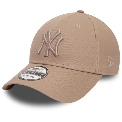 New Era 9Forty Strapback Cap - New York Yankees ash Brown von New Era