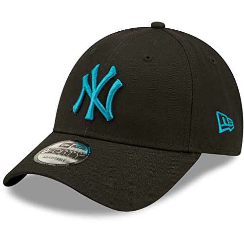 New Era 9Forty Strapback Cap - New York Yankees schwarz Aqua von New Era