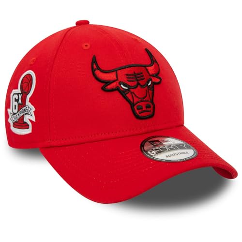 New Era 9Forty Strapback Cap - SIDEPATCH Chicago Bulls von New Era