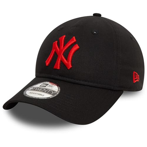 New Era 9Twenty Casual Cap - New York Yankees schwarz/rot von New Era