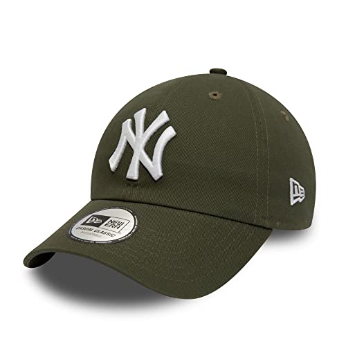 New Era New York Yankees MLB League Essential Olive 9Twenty Casual Classics Cap - One-Size von New Era