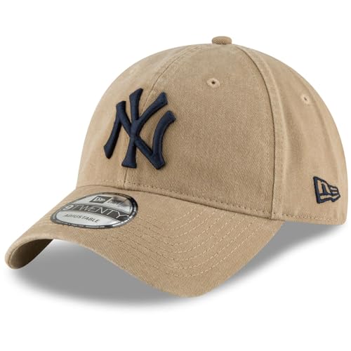 New Era 9Twenty Strapback Cap - New York Yankees Khaki von New Era
